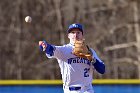 Baseball vs Brandeis  Wheaton College Baseball vs Brandeis University. - Photo By: KEITH NORDSTROM : Wheaton, Baseball